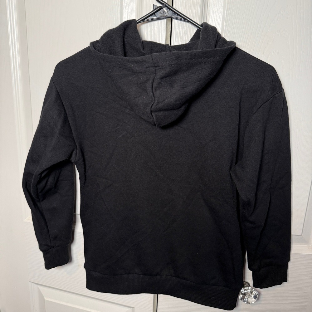 Kids Marvel Spider Man Black Graphic Hoodie Size 8 NWOT - Picture 4 of 6